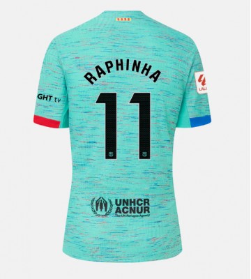 Barcelona Raphinha Belloli #11 Tredje trøje 2023-24 Kort ærmer
